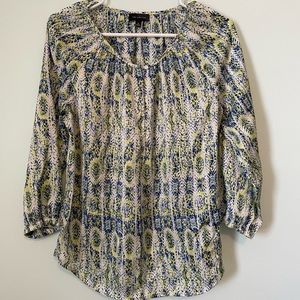 The Limited sateen dress top